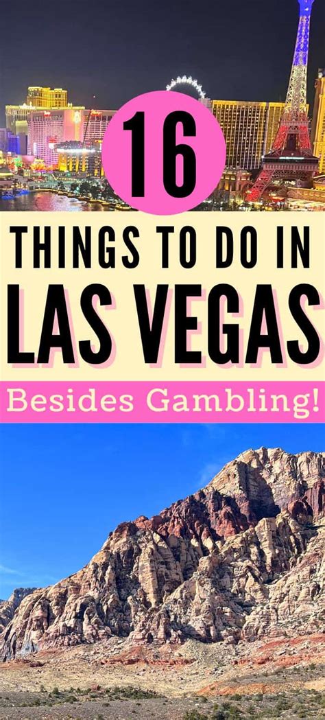what to do in vegas besides gamble|50 Cool Things to Do in Las Vegas (besides gambling).
